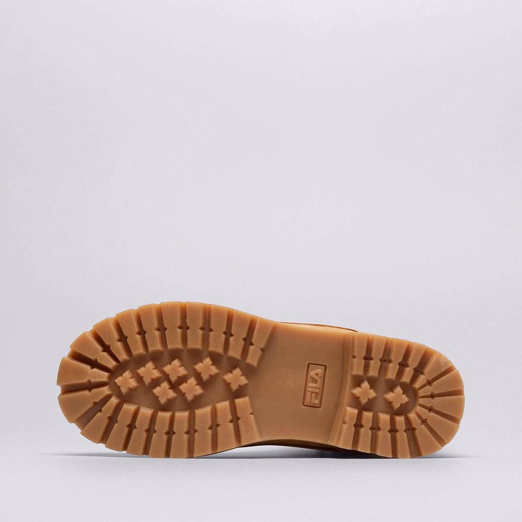 Fila Brązowe Buty Damskie Trapery Botki Wysokie Zimowe Weehauken r.36