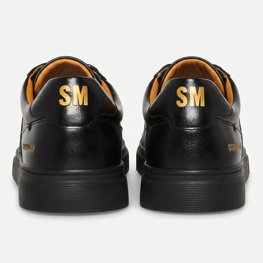 Buty Męskie Skórzane Steve Madden SIMMI Czarne