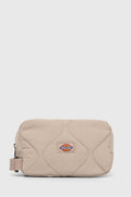 Dickies Beżowa Kosmetyczka Saszetka Unisex Onesize na Zamek Pojemna