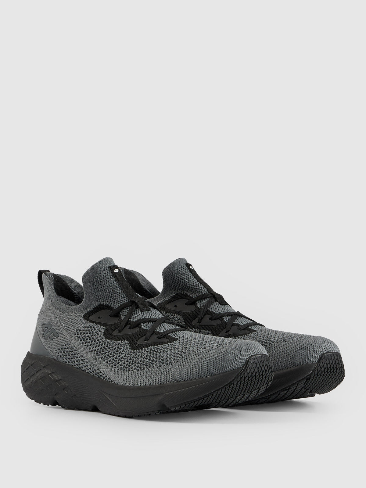 Buty Męskie 4F M014 Sneakersy Czarne Wsuwane Niskie Sportowe