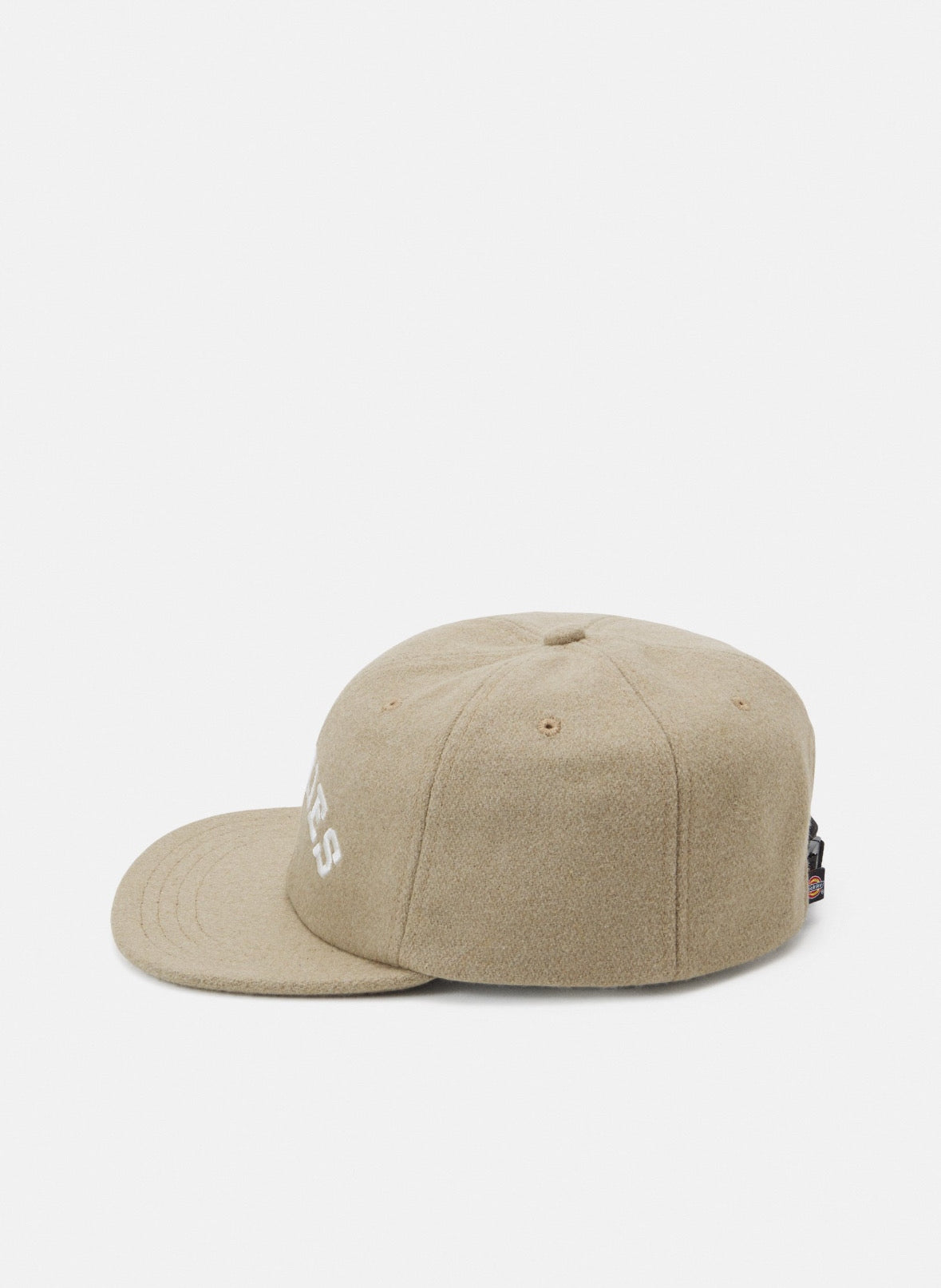 Dickies Beżowa Czapka z Daszkiem Logo Haft Regulowana Unisex