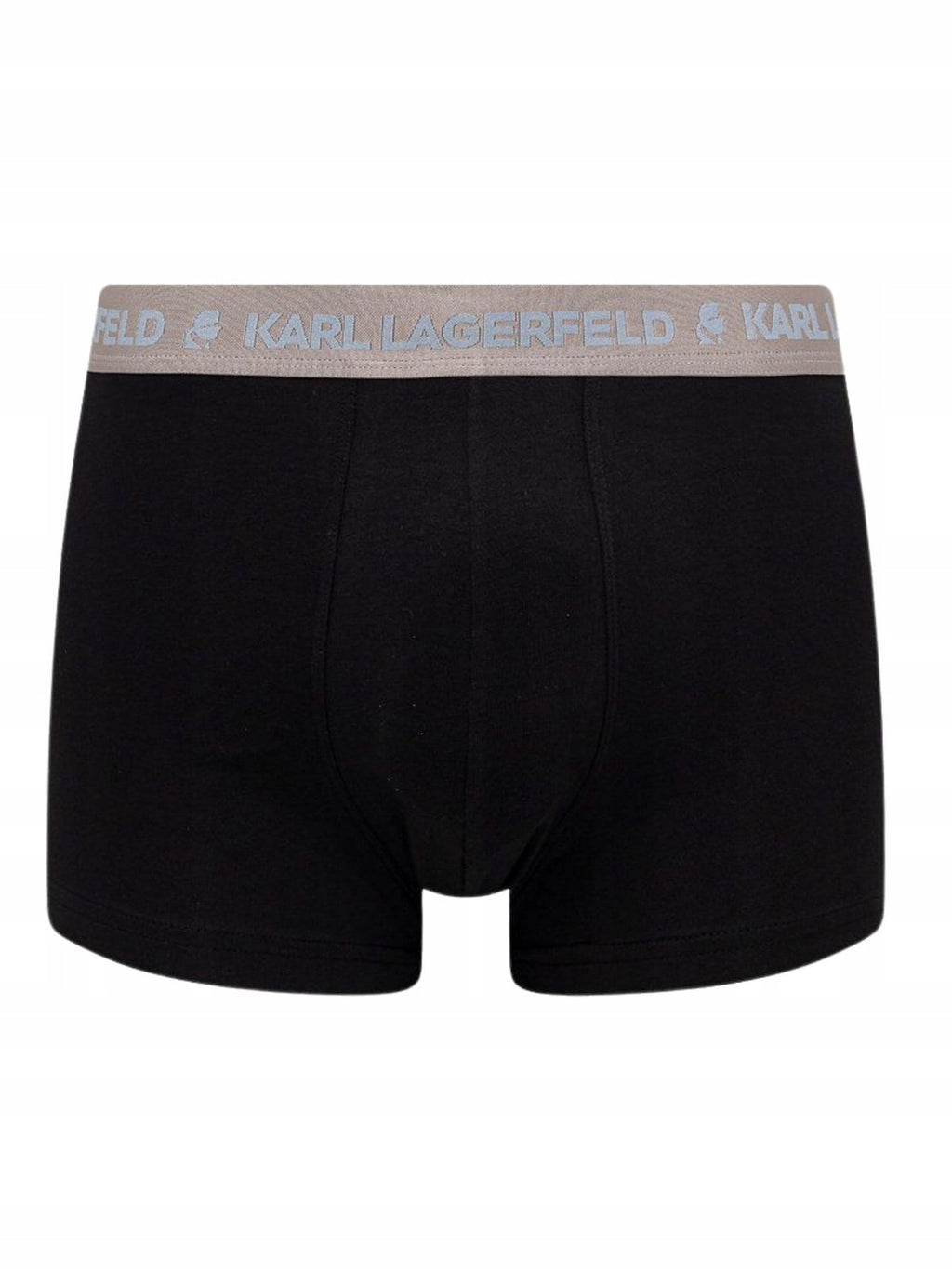 Karl Lagerfeld Czarne Bokserki Męskie 3-pack Elastyczne Dopasowane Logo