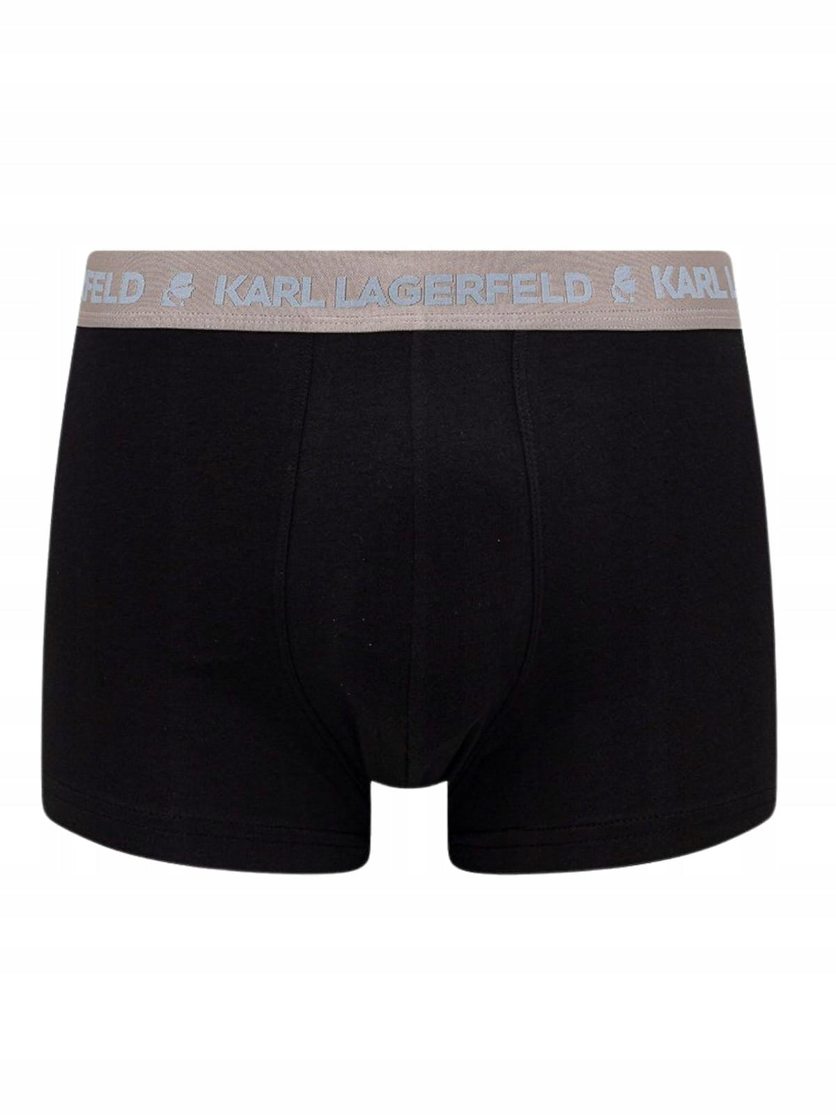 Karl Lagerfeld Czarne Bokserki Męskie 3-pack Elastyczne Dopasowane Logo