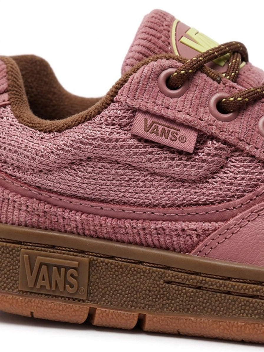 Buty Damskie Vans Speed LS Sportowe Różowe Skóra