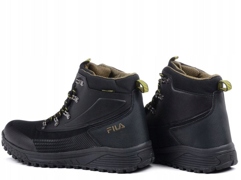 Fila Czarne Buty Męskie Wysokie Sportowe Trapery Trekkingowe Hikebooster 44