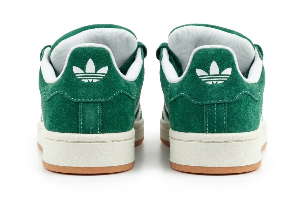 Trampki Damskie Adidas Campus 00s Sportowe Ciemnozielone Biały