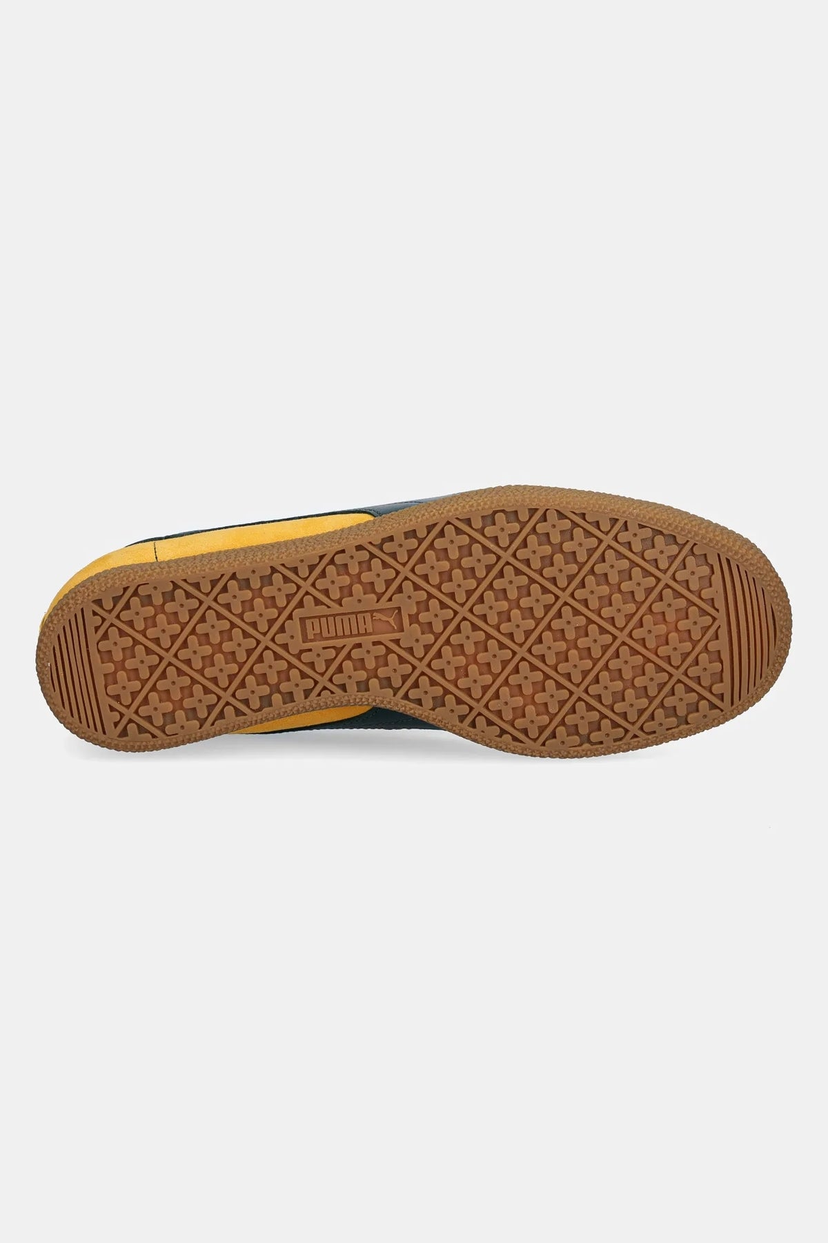 Puma Żółte Buty Damskie Sportowe Sneakersy Skórzane Zamszowe Brasil