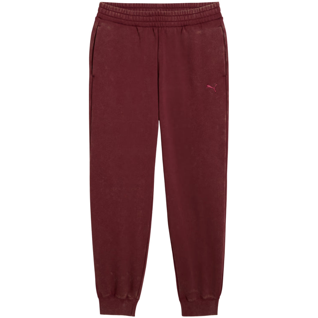 Spodnie Damskie Puma ESS 688104 96 Sportowe Bordowe Komfortowe