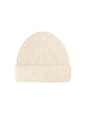 4F Beżowa Czapka Zimowa Naszywka Logo Beanie Ciepła Onesize Unisex