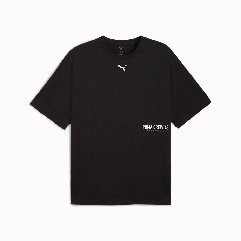 Koszulka Meska Puma M Graphic Oversize Tee Sportowa Czarna