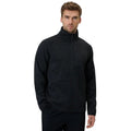 Polar męski 4F M443 outdoor czarny pełny zamek Sportowy