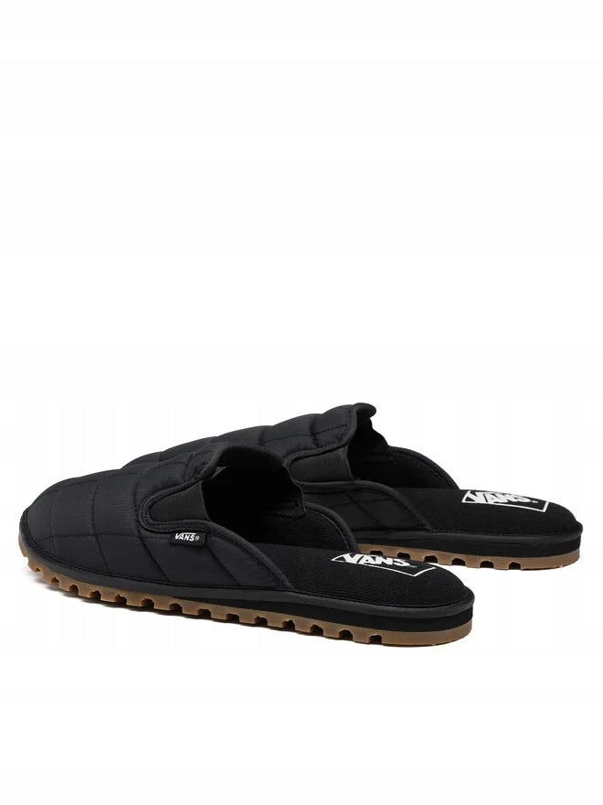 VANS Czarne Damskie Klapki Kapcie Mountain Mule Materiałowe