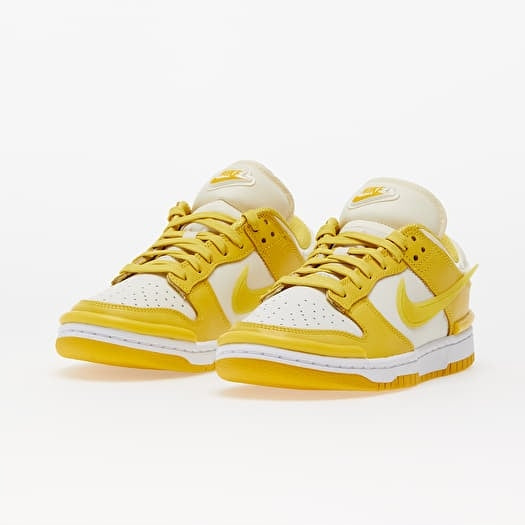 Nike Dunk Low Twist Żółte Buty Damskie Sportowe Sneakersy Skórzane r.38