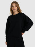 Bluza damska 4F 4FWAW25TSWSF1837 dresowa biała nierozpinana