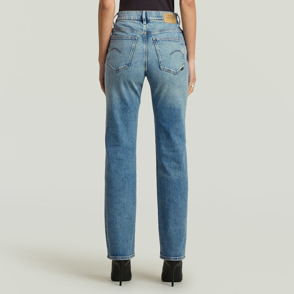 G-star Jeansy Damskie Niebieskie Viktoria High Waist Proste r.29/30