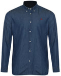Koszula Męska U.S Polo Assn Jeansowa Granat Slim Fit