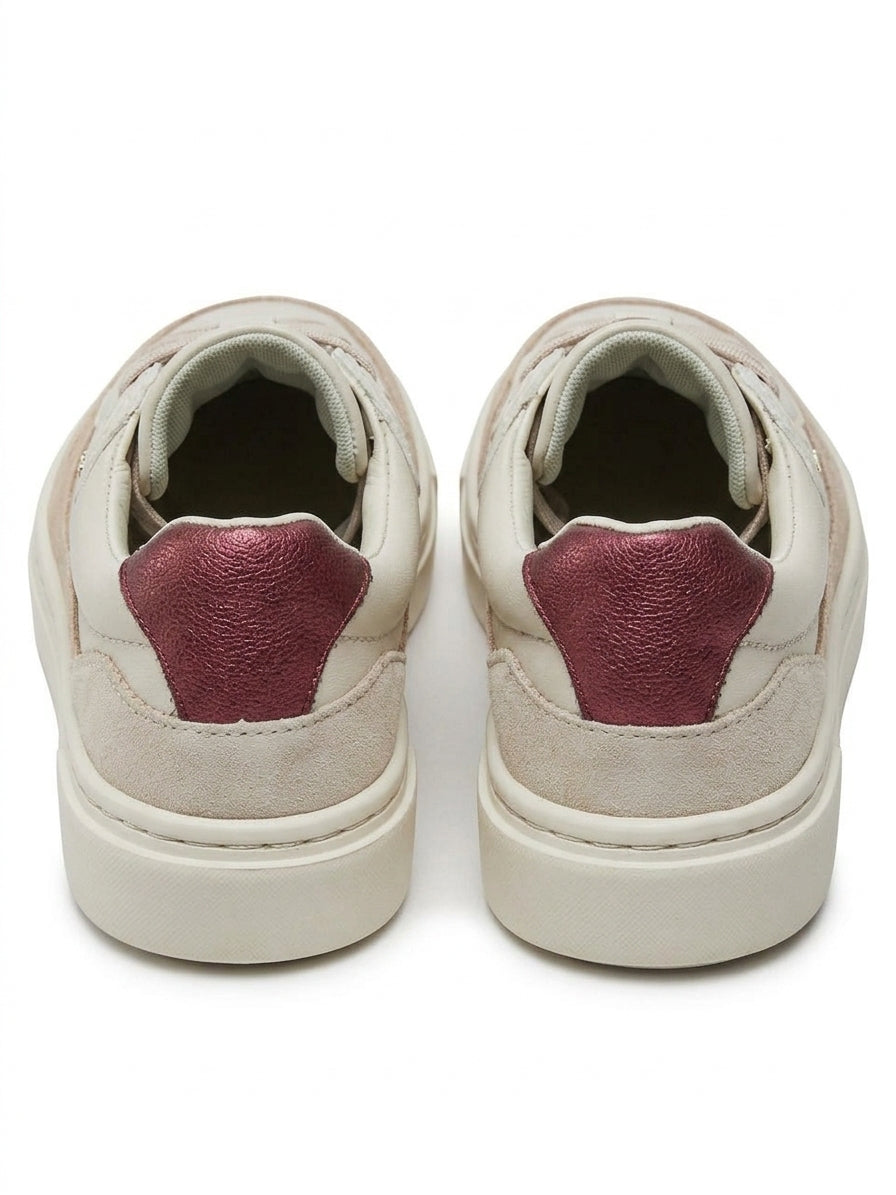 Sneakersy Damskie Calvin Klein HW0HW02114 Sportowe Beż