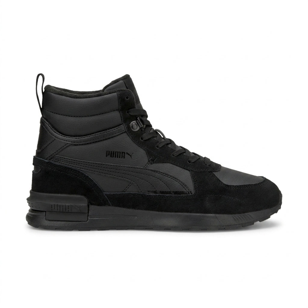 Buty Męskie Puma Graviton Mid 38320401 Czarne Zamszowe