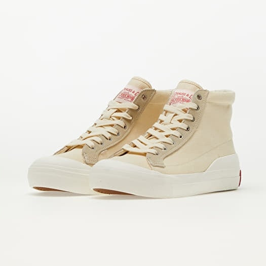 Levi's Beżowe Buty Damskie Materiałowe Sneakersy Gruba Podeszwa r. 36