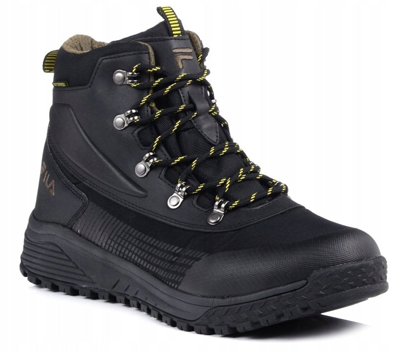 Fila Czarne Buty Męskie Wysokie Sportowe Trapery Trekkingowe Hikebooster 44