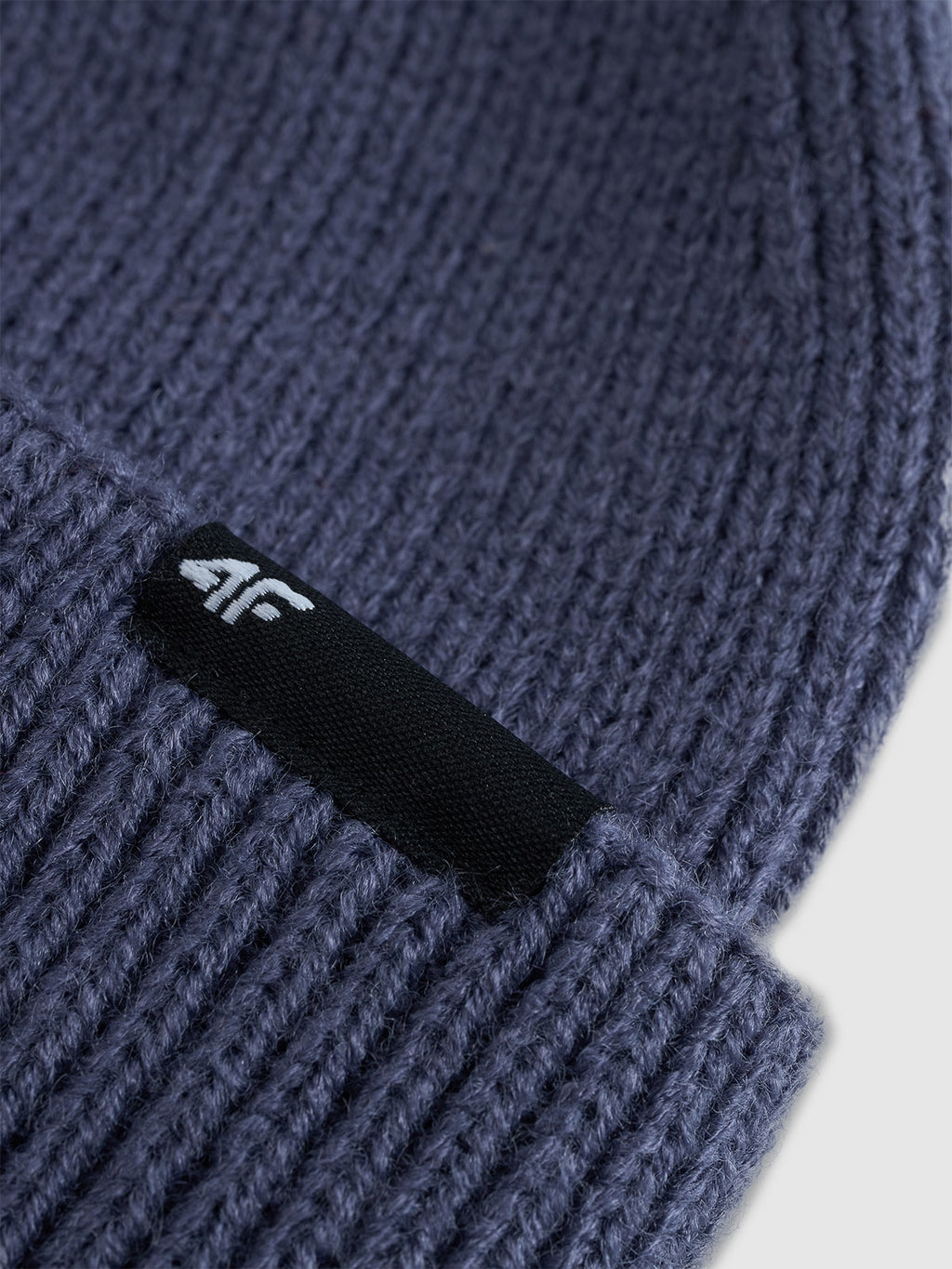 4F Granatowa Czapka Zimowa Unisex One Size Ciepła Wełna Beanie Uniwersalna