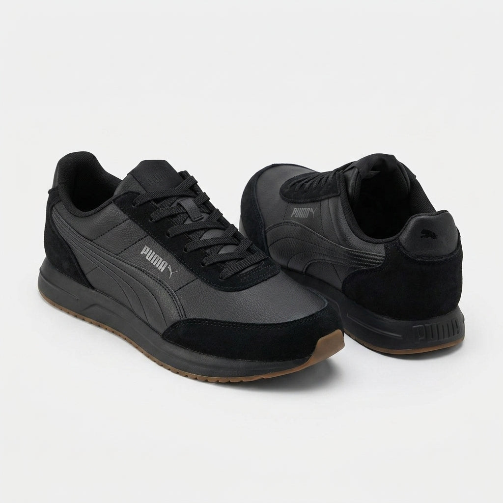 Buty Męskie Puma R78 Lightwind SL Sportowe Czarne Sneakersy