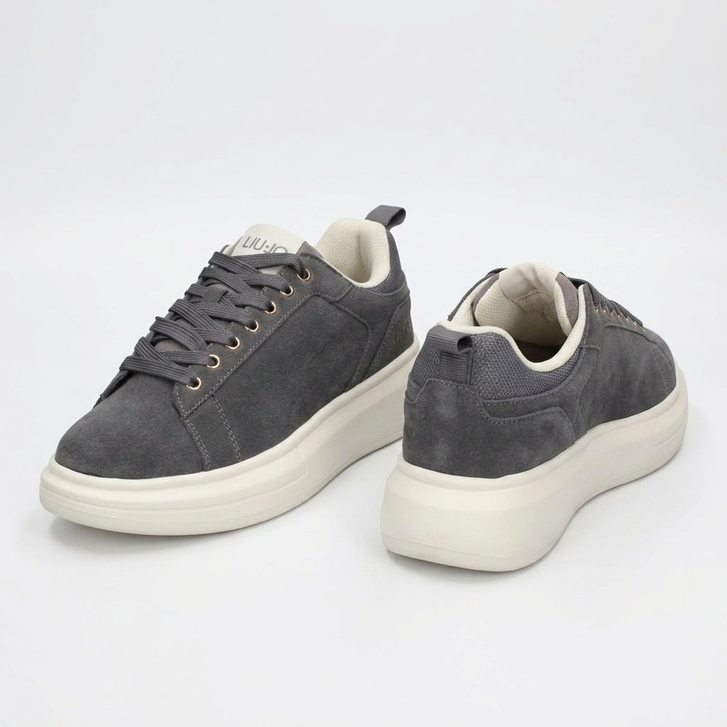 Sneakersy Męskie Liu Jo Cv Big 05 Casual Skóra Mesh