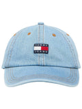 czapka z daszkiem damska Tommy Jeans AW0AW17312 denim