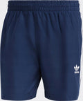 Adidas Granatowe Kąpielówki Chłopięce Materiałowe Wiązane z Logo r.XS