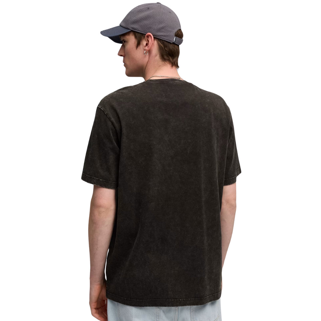 Koszulka Męska Puma Ess Elevated Relaxed Wash Tee Czarna 688048 01
