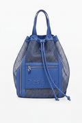 Plecak Damski Desigual Siatkowy Niebieski Worek