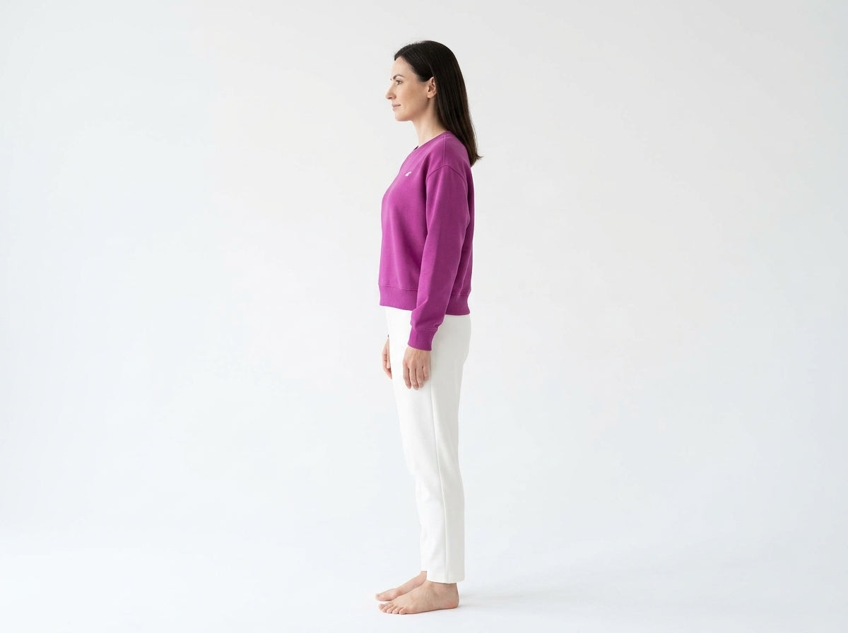 Bluza Damska 4F F2672 Sportowa Okrągły Dekolt Różowa
