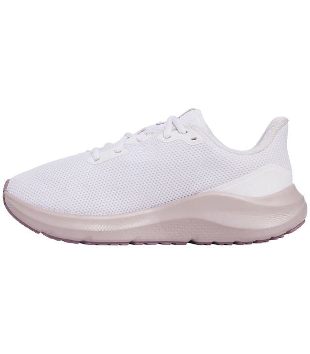Under Armour Białe Materiałowe Buty Sportowe Sneakersy Charged Pursuit 4