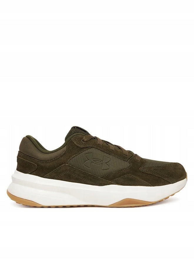 Under Armour Ciemnozielone Buty Męskie Sportowe Sneakrsy Edge Suede