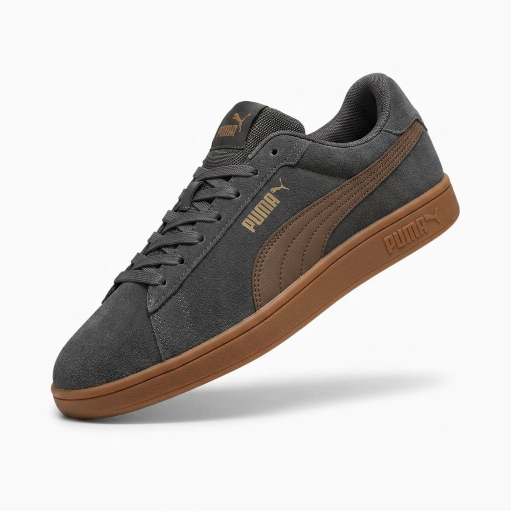 Buty Damskie Puma Smash 3.0 39098426 Szare Zamszowe