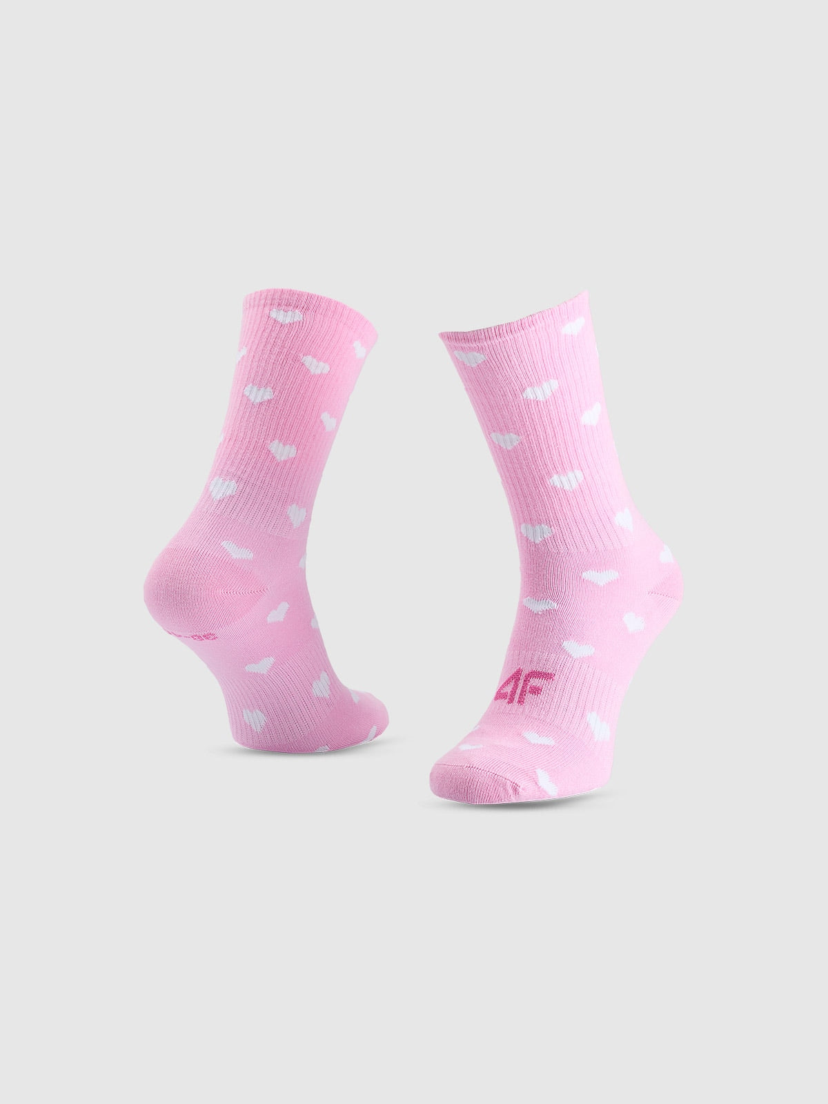 4F Różowe Skarpety Damskie Casual za Kostkę Dziewczęce 3-pack