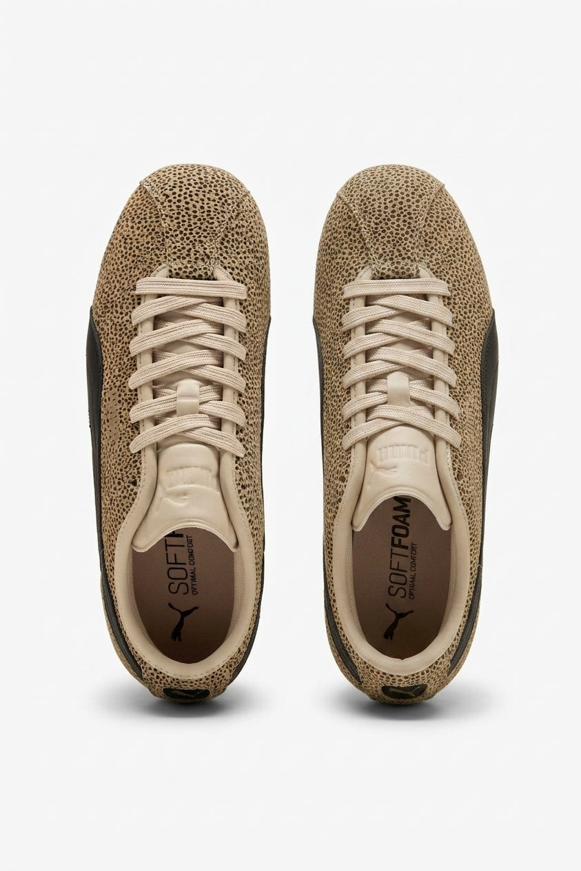 Buty Damskie Puma Tackle Topcat Sportowe Beżowe Niskoprofilowe