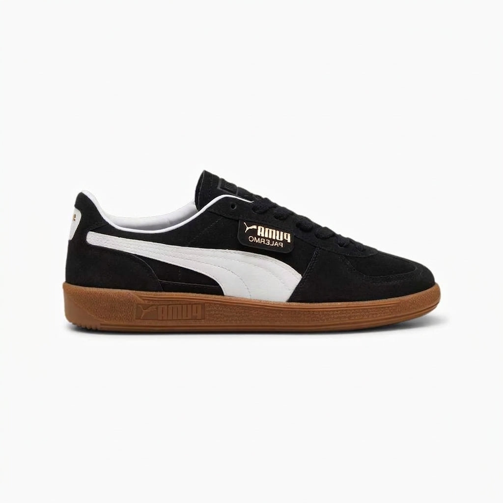 Buty Damskie Puma Palermo Czarne Zamszowe Trampki 37