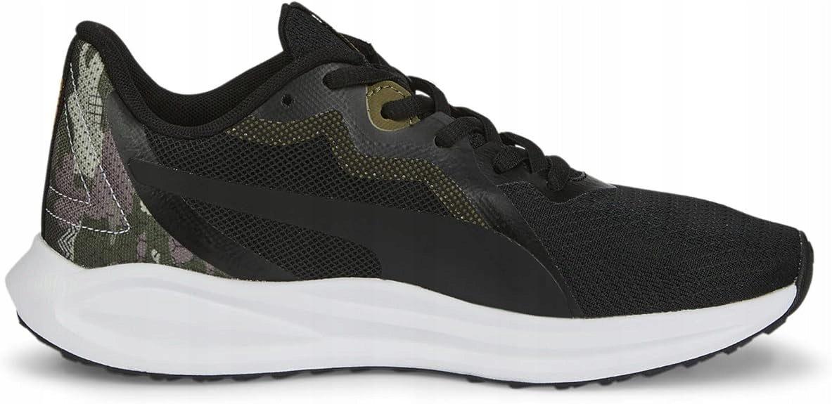 PUMA Czarne Buty Damskie Sportowe Sneakersy Do Biegania Twitch Runner r. 37