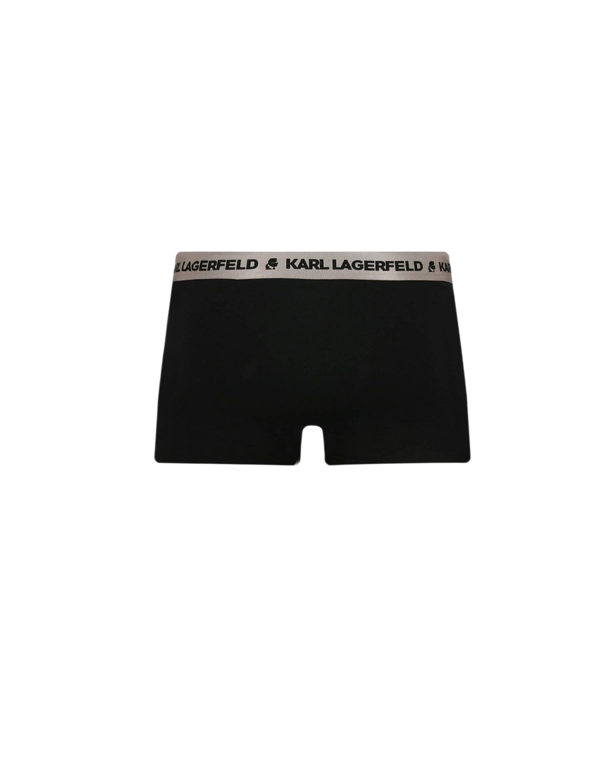 Karl Lagerfeld Czarne Bokserki Męskie 3-pack Dopasowane Baweniane Logo