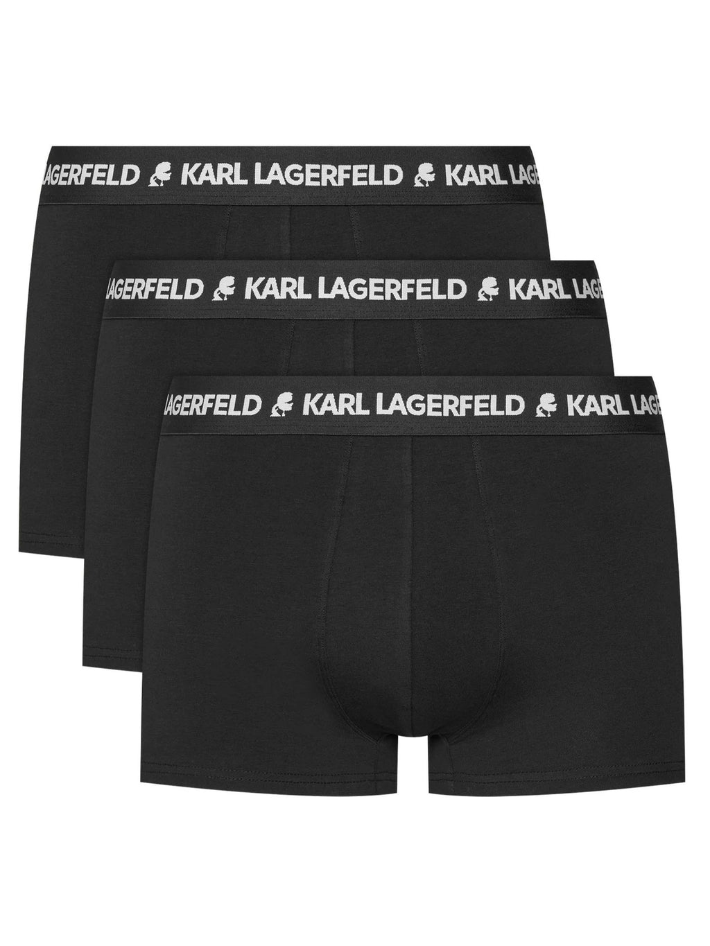 bokserki męskie Karl Lagerfeld A1M47151 czarne 3-pack dopasowane