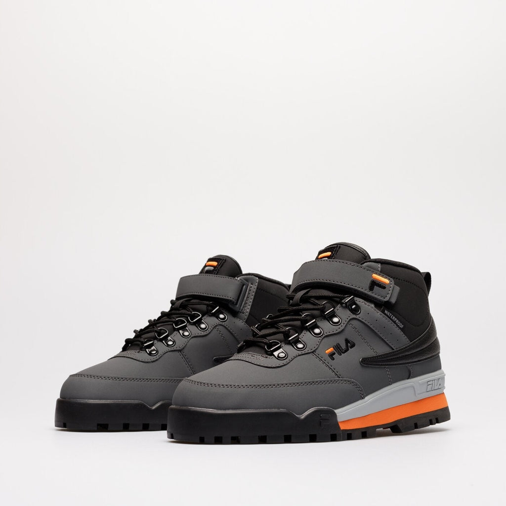 Fila Szare Buty Męskie Sportowe Sneakersy Wodoodporne Wysokie Blazertech 44