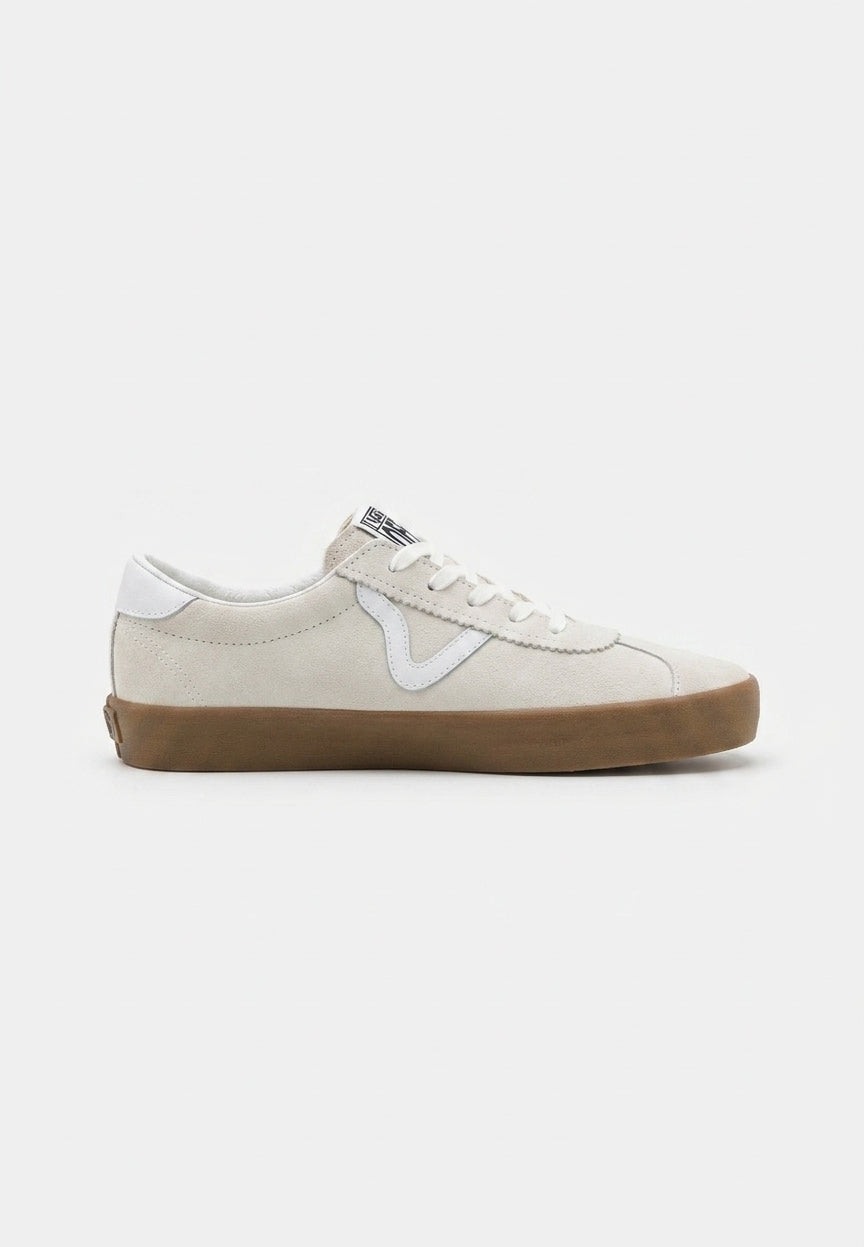 Buty Vans Sport Low Zamszowe Damskie Beżowe Trampki