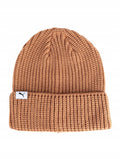 Puma Brązowa Czapka Damska Zimowa Ciepła z Logo Unisex Beanie Onesize