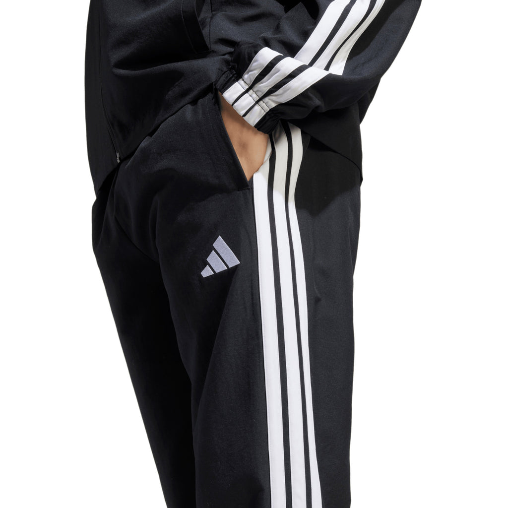 Dres Męski Adidas JI8849 Sportowy Czarny Regularny Krój Lampas