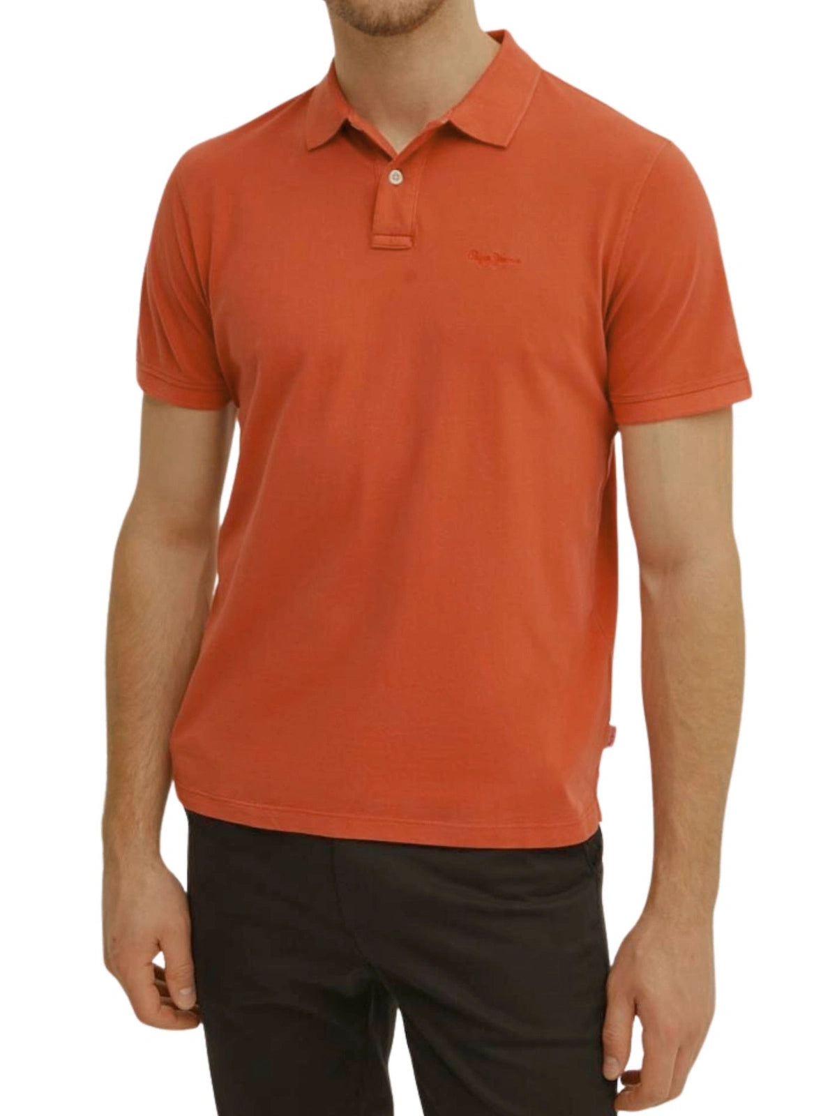 polo męskie Pepe Jeans PM542099 brick red