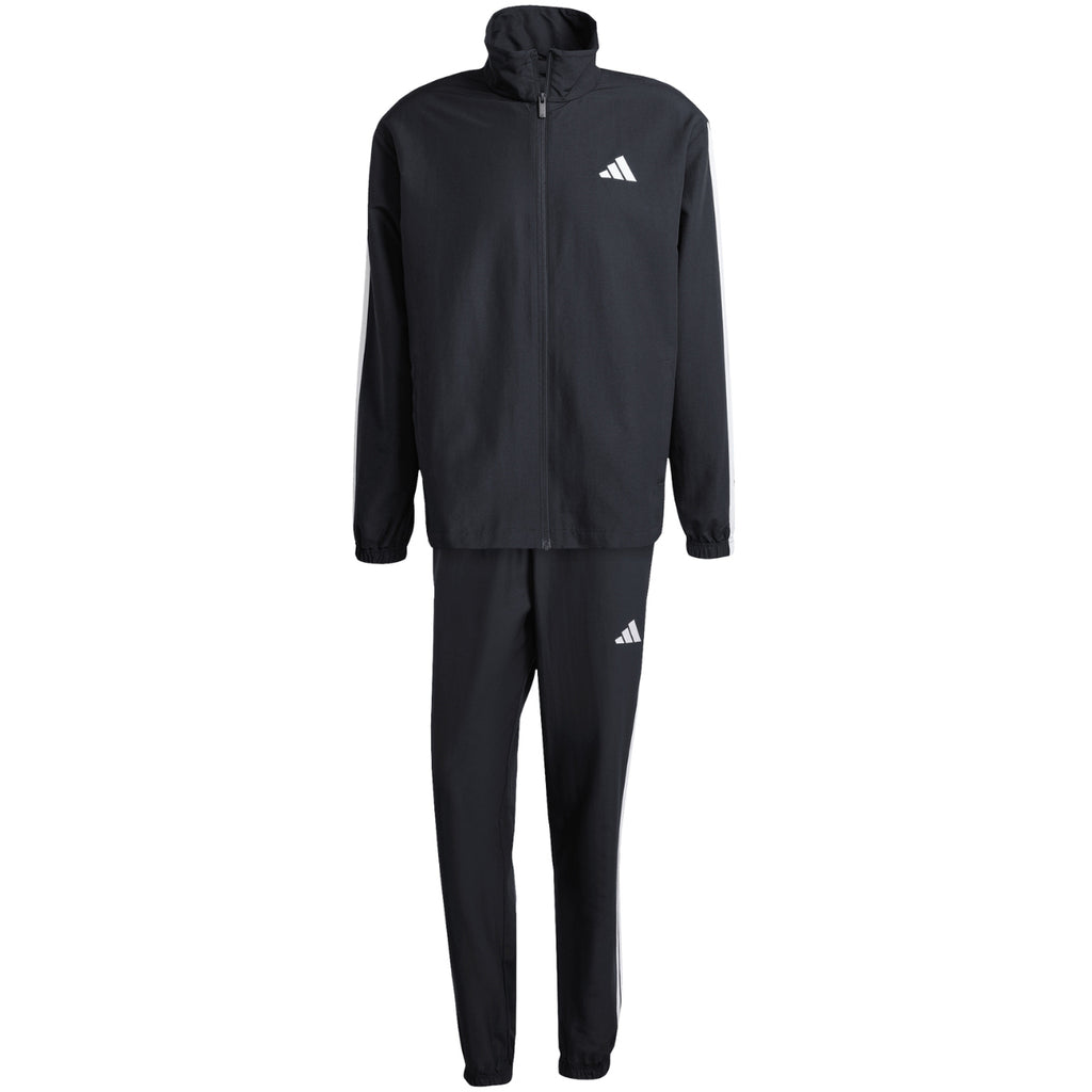 Dres Męski Adidas JI8849 Sportowy Czarny Regularny Krój Lampas