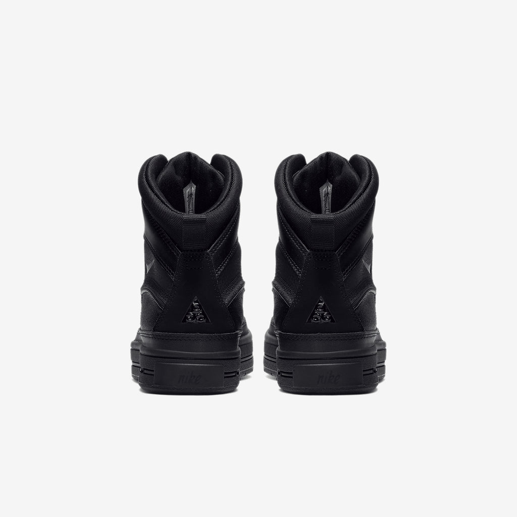Nike Czarne Skórzane Buty Damskie Sportowe Sneakersy Wysokie Woodside 36,5