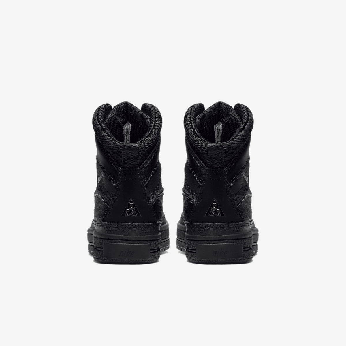 Nike Czarne Skórzane Buty Damskie Sportowe Sneakersy Wysokie Woodside 36,5