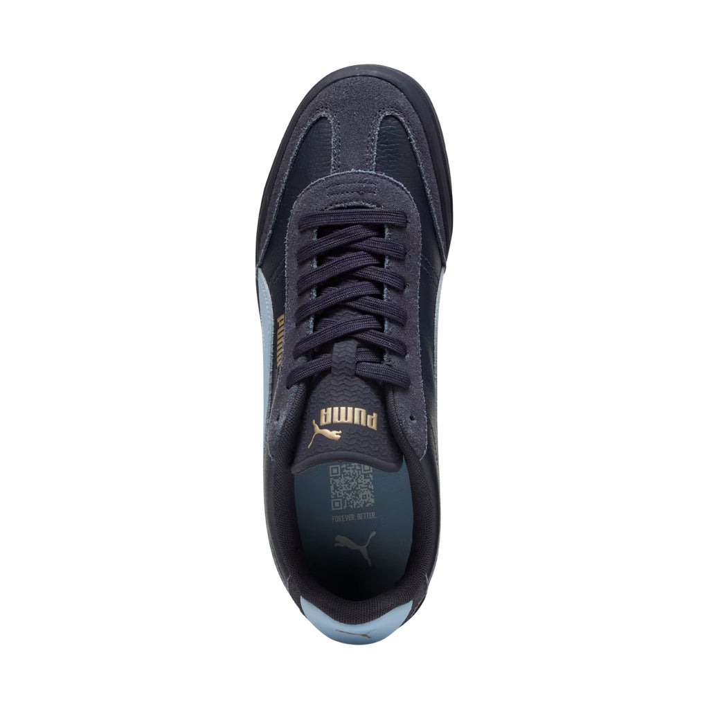 Buty Damskie Puma Super Turino Sportowe Granatowe Skórzane